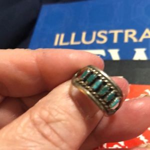 COPY - Jade and silver hand made ring